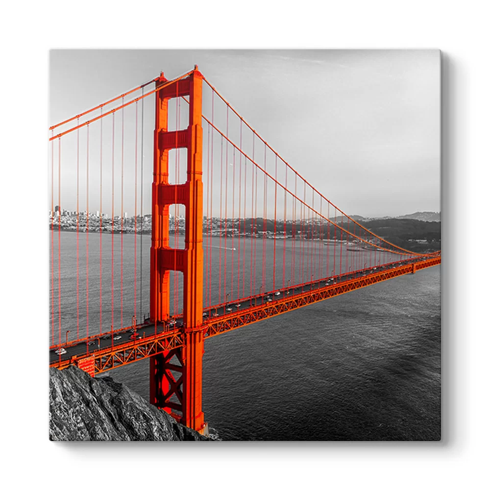 Golden Gate Kırmızı Tablosu - Model 3